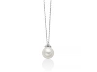 Necklace Miluna Woman in White Gold Perla PCL6844